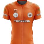 Trekking Bisiklet Forması Turuncu