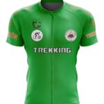 Trekking Bisiklet Forması Yeşil